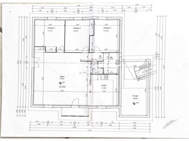 Maison plain-pied 4 pièces Terrain 720 m² — photo du bien