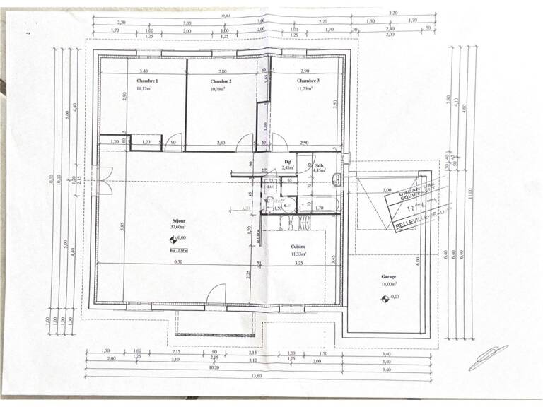 Maison plain-pied 4 pièces Terrain 720 m² — photo 1
