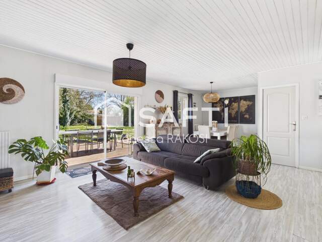MAISON FAMILIALE AVEC 5 CHAMBRES ET GRAND TERRAIN — photo du bien