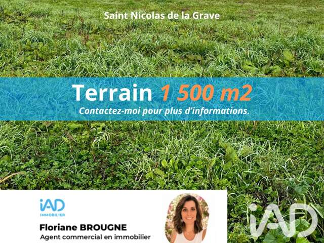 Vente Terrain à bâtir 1 500 m&sup2; — photo du bien