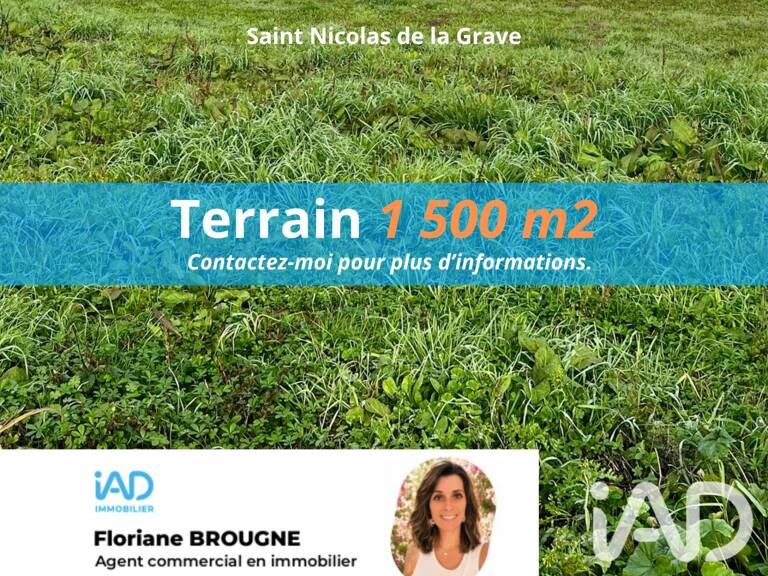 Vente Terrain à bâtir 1 500 m&sup2; — photo 1