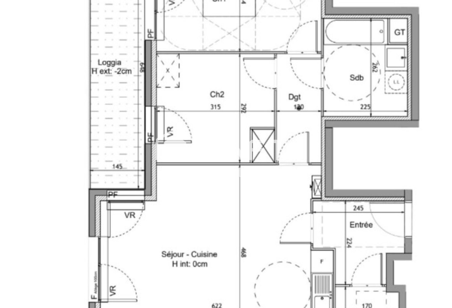 Appartement de 63 m² avec balcon et parking — photo 1
