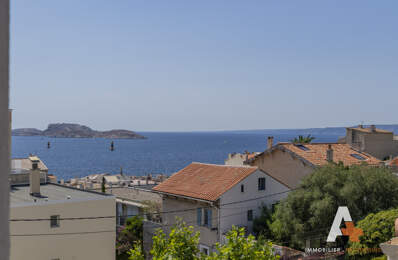 Marseille 7éme : Endoume-Malmousque type 3 vue mer avec terrasse. — photo du bien