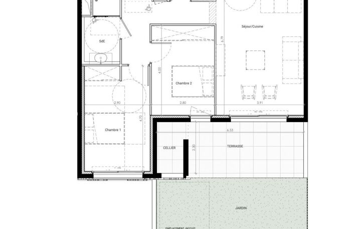 Vente Appartement 3 pièces — photo 2
