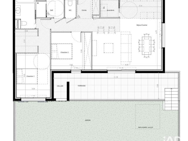 Vente Appartement 3 pièces — photo du bien
