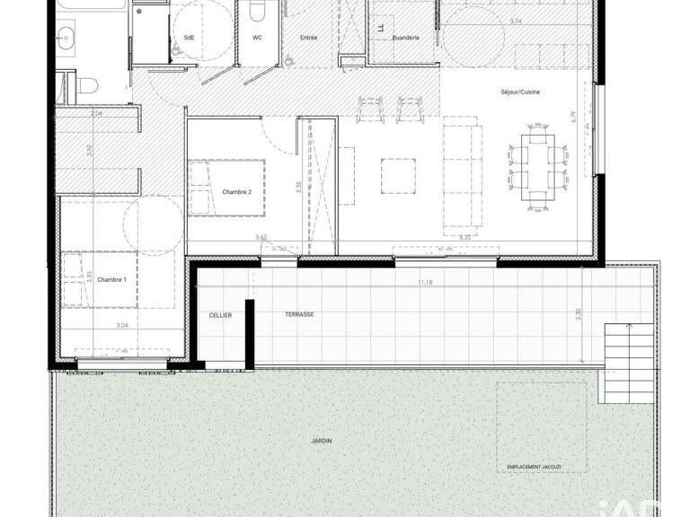 Vente Appartement 3 pièces — photo 1