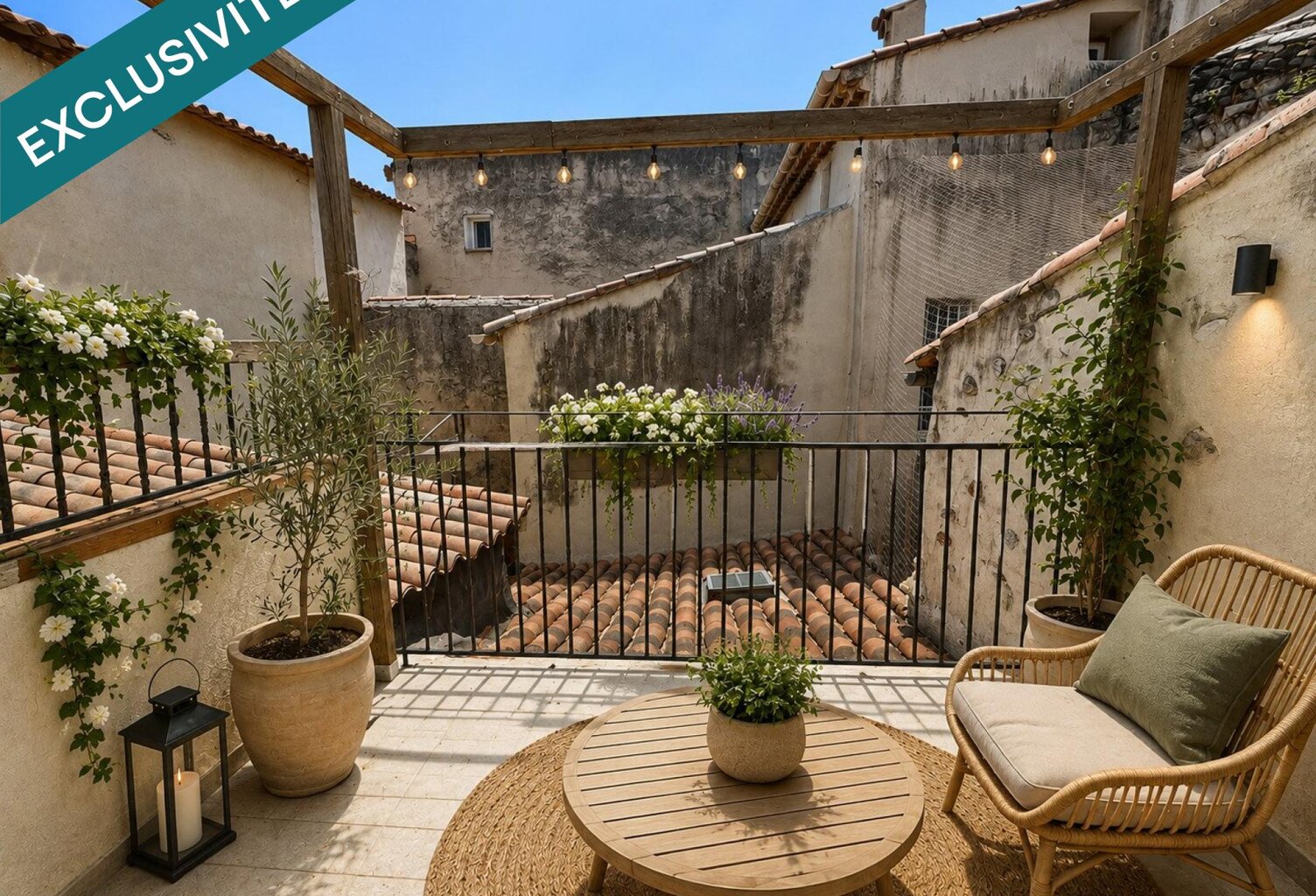 TRETS, Authentique maison de village T5 avec terrasse et cave. — photo 1