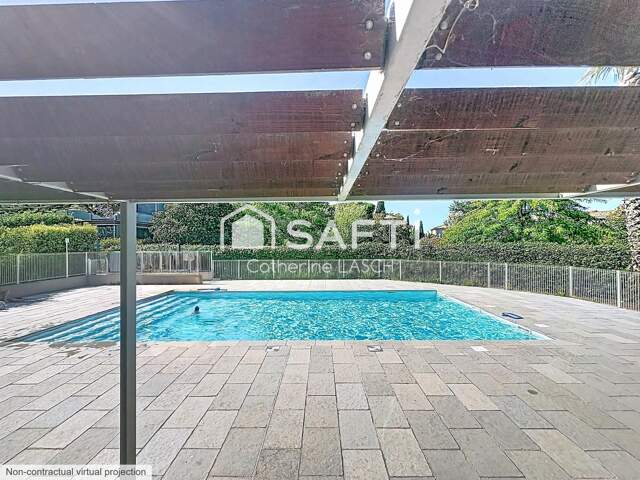 T2 avec 2 loggias, piscine et parking  Une résidence de standing à Mauguio, à quelques minutes des plages ! — photo du bien