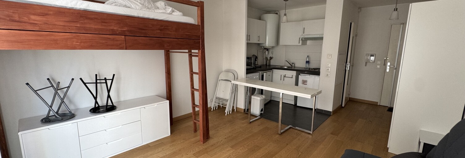 Appartement 1 Pièce 26 m² à louer à Paris 19 (75019)