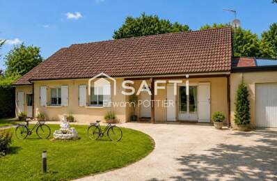 Pavillon de plain-pied avec véranda et vue dégagée sur la vallée de l'Yonne — photo du bien