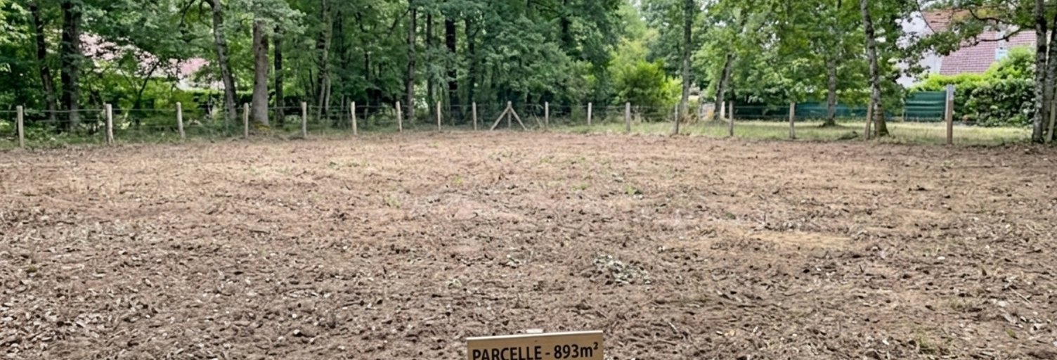 Terrain  893 m² à vendre à Courtenay (45320)