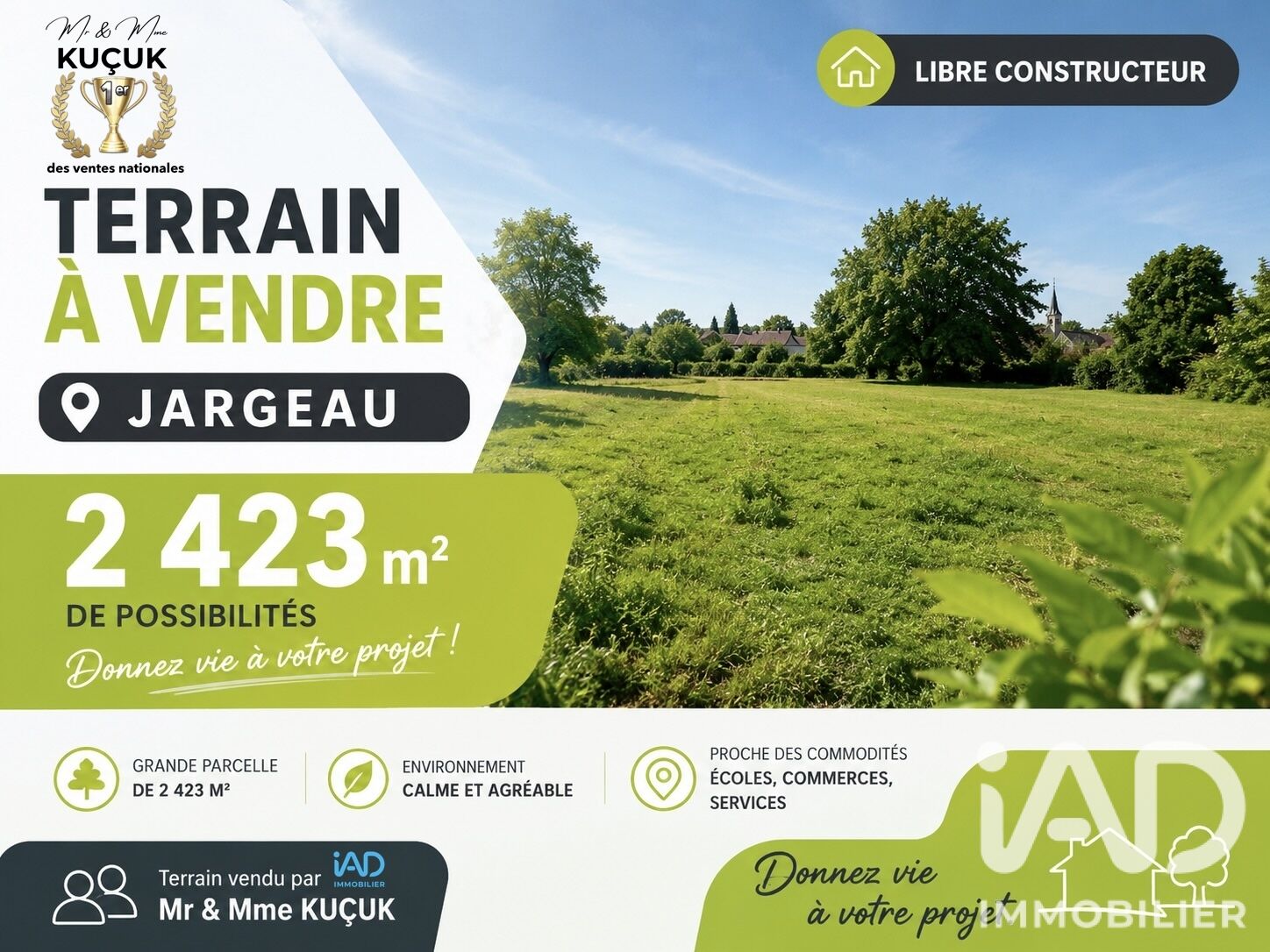 Agence immobilière de I@D FRANCE