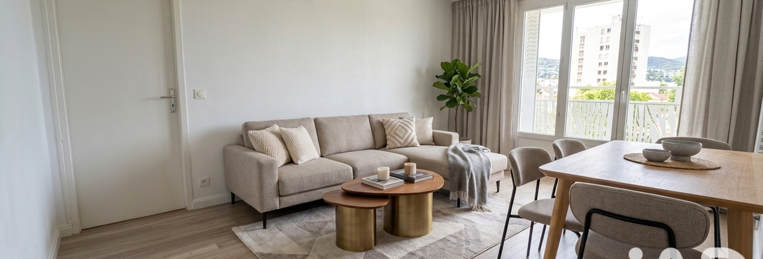 Appartement 3 Pièces 52 m² à vendre à Saint-Martin-d'Hères (38400)