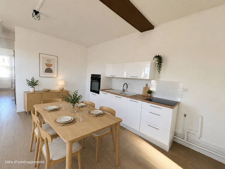 Appartement T3 rénové 570  / mois Chazelles-sur-Lyon — photo 1