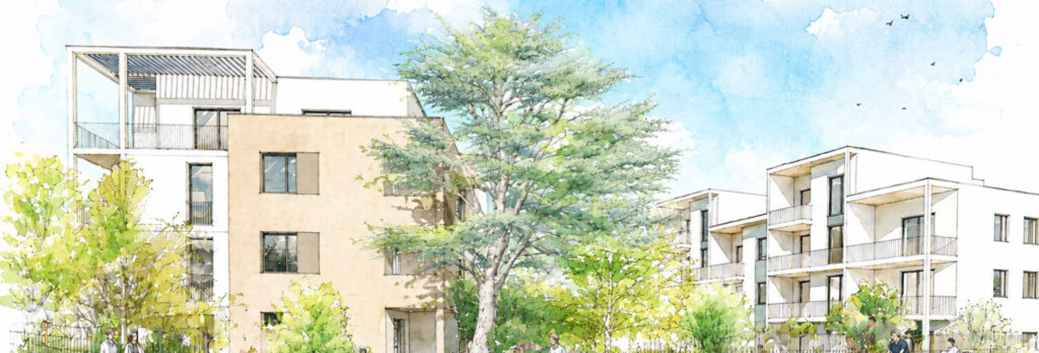 Appartement neuf T2, T3, T4 Pièce 42 à 82 m² à vendre à Grigny-sur-Rhône (69520)