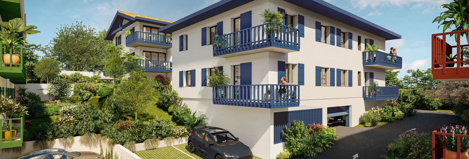 Appartement neuf T3, T4, T5 Pièce 60 à 131 m² à vendre à Bidart (64210)