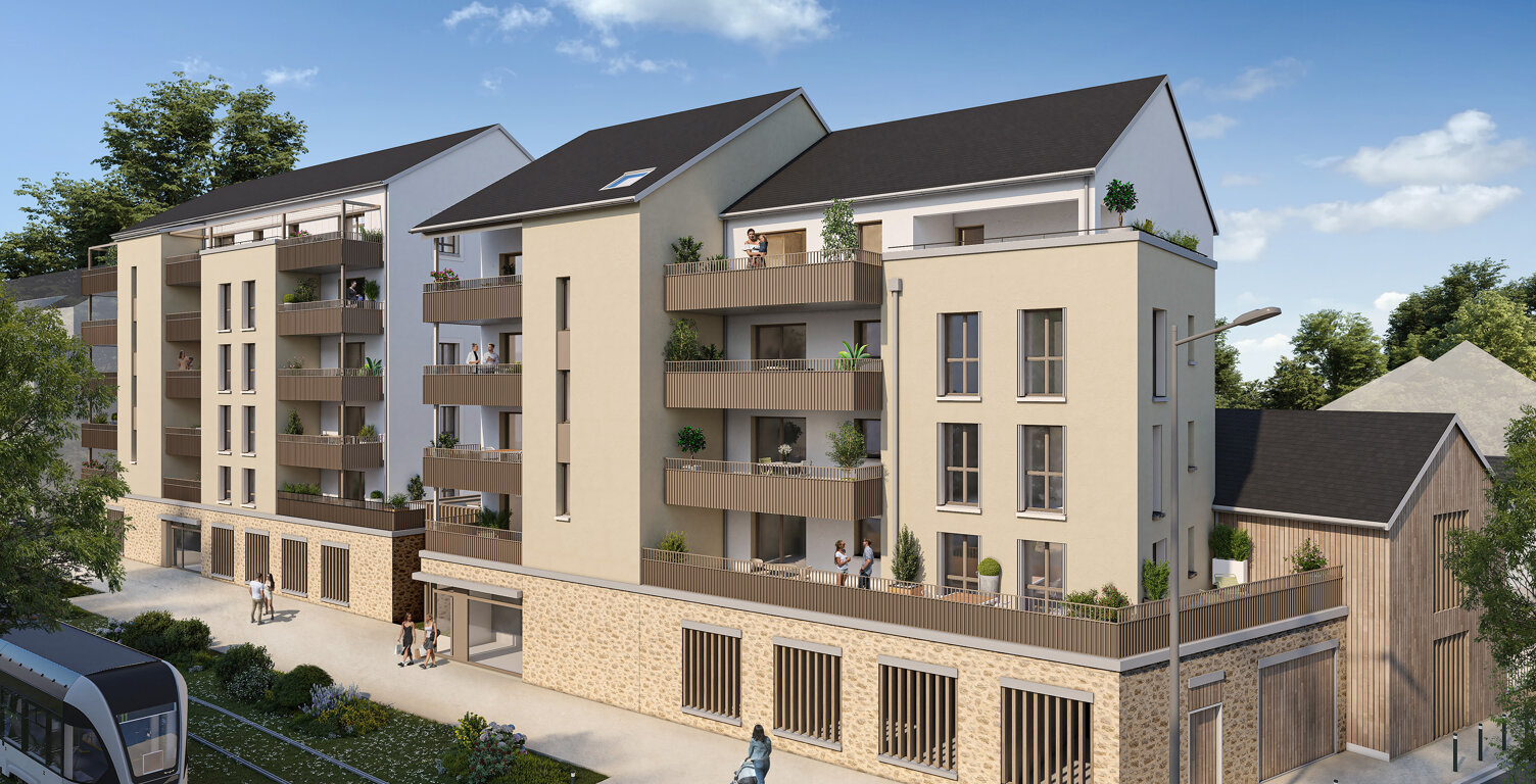 Vente programme neuf T1, T2, T3, T4 23 à 84 m² La Riche (37520) — photo 1