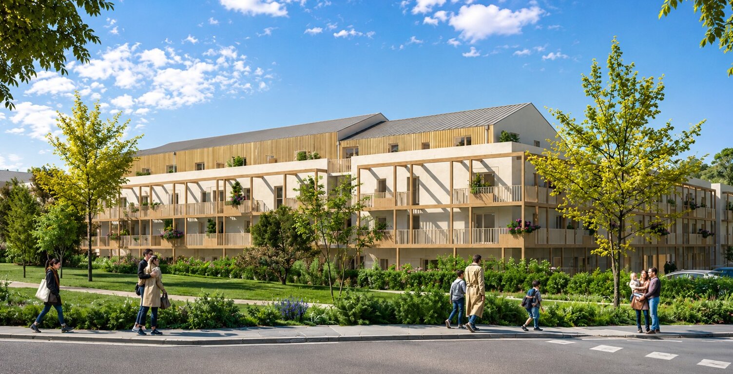 Vente programme neuf T2, T3 40 à 60 m² Niort (79000) — photo 1