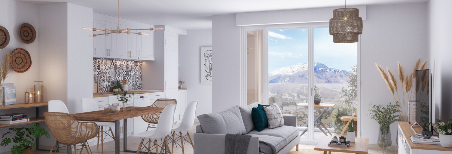 Appartement neuf T4 Pièce 80 m² à vendre à Échirolles (38130)