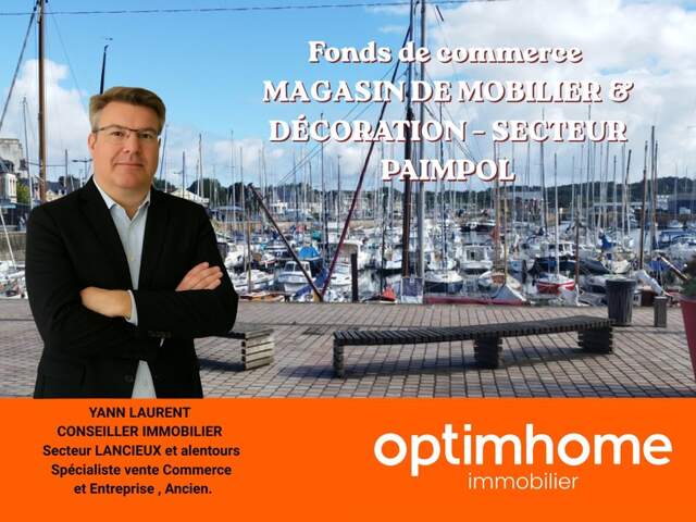 BELLE OPPORTUNITÉ – MAGASIN DE DÉCORATION & MOBILIER CLÉ EN MAIN – PROCHE PAIMPOL — photo du bien