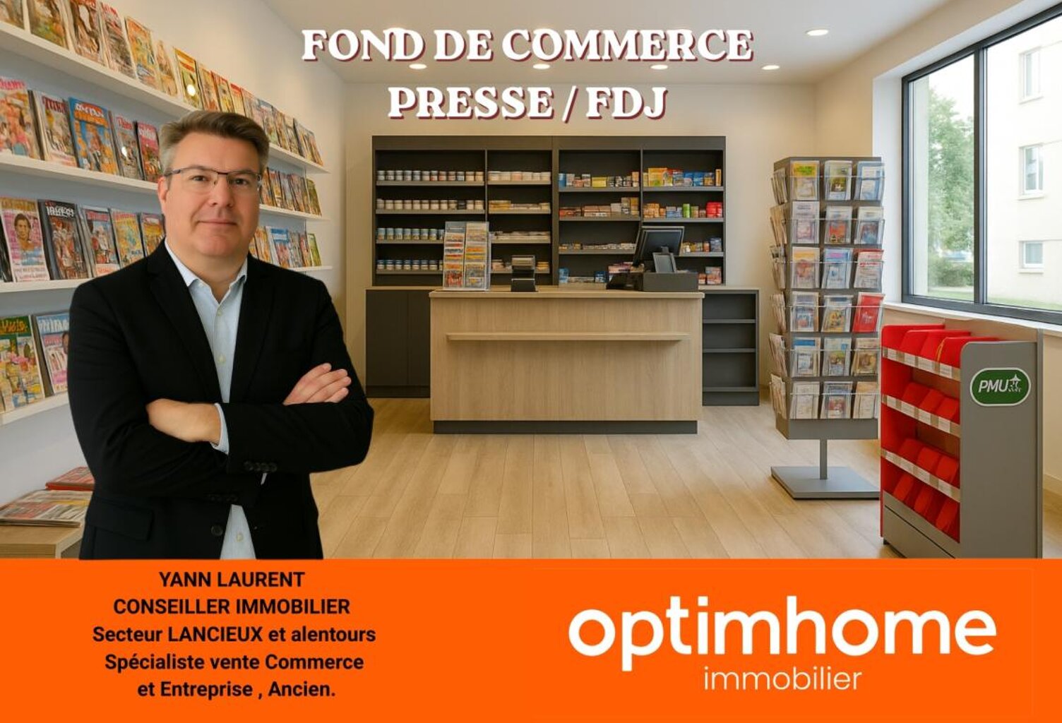 COMMERCE DE PRESSE & FDJ – EMPLACEMENT N°1 SUR LE PORT – — photo 1