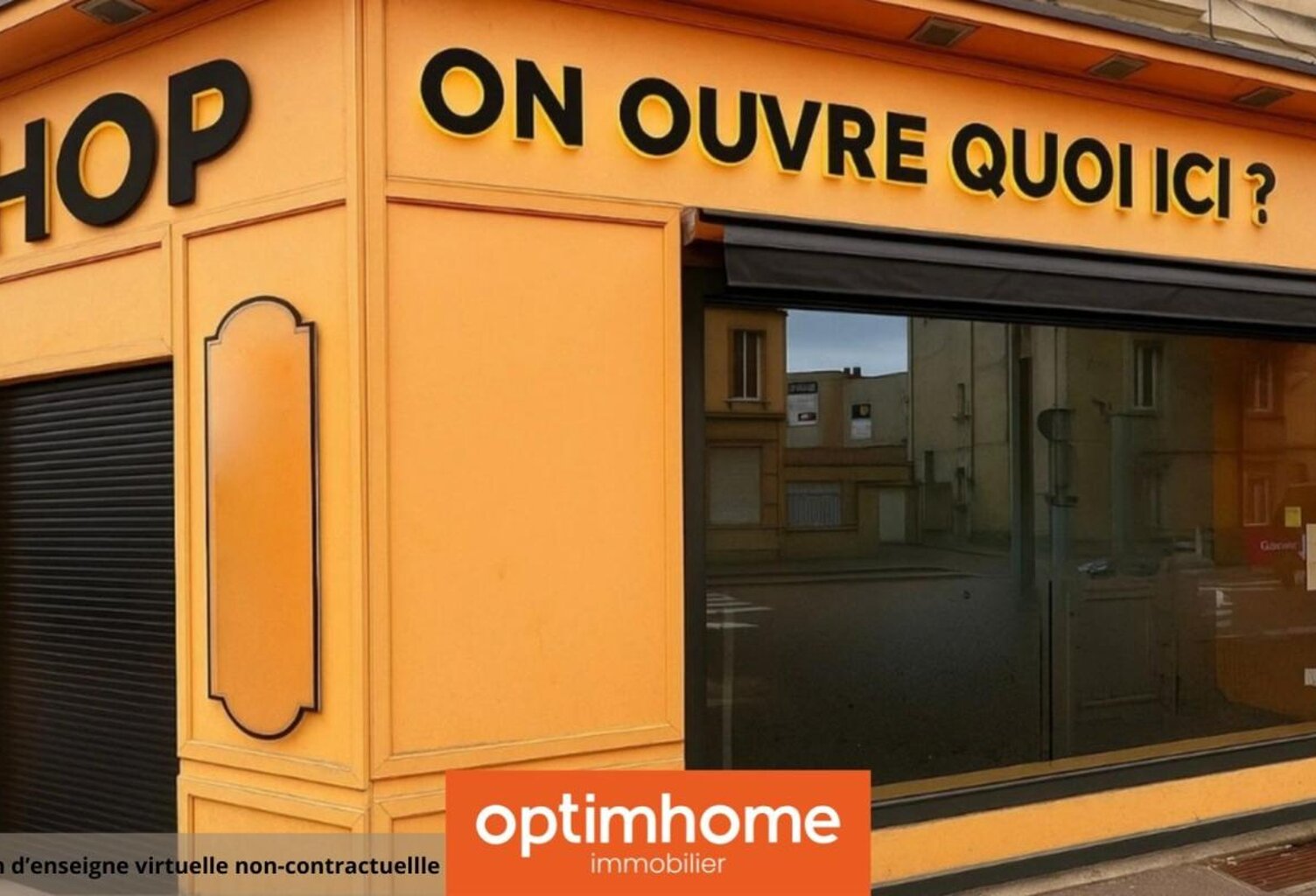 Local commercial libre – Épinal – 74 m² – Fort passage — photo 1