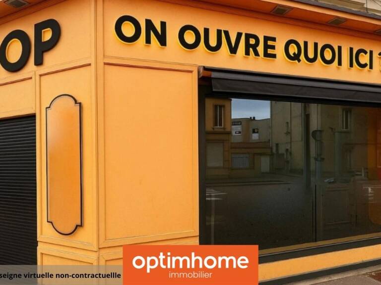 Local commercial libre – Épinal – 74 m² – Fort passage — photo 1