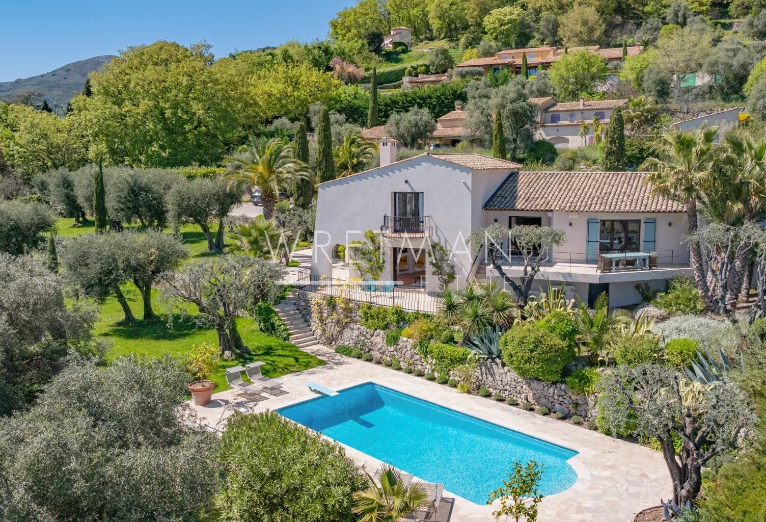 Propriété d'exception avec vue mer panoramique - Vence — photo 1