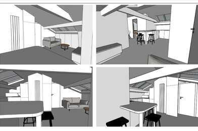 Appartement 2 pièces 1250 €