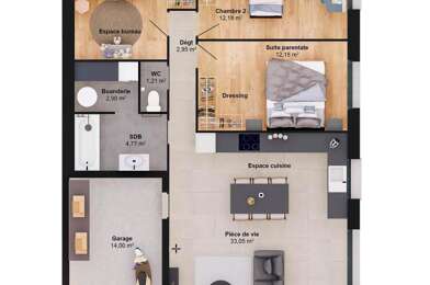 Maison 5 pièces 194105 €