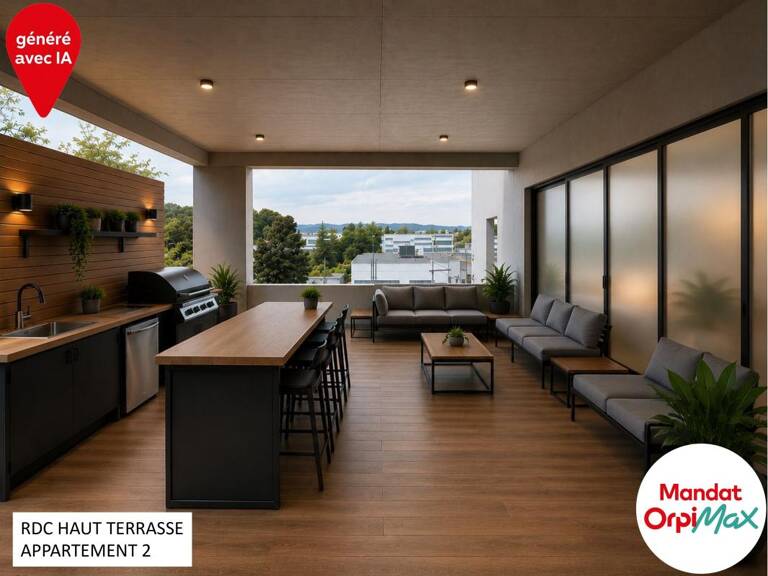 appartement neuf de 90 m² + terrasse 28 m² à Limonest (69760) — photo 1