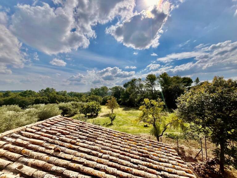 Mas sur magnifique terrain à deux pas de Uzès — photo 1