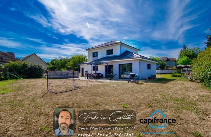 Doubs (25), à vendre Devecey, maison P5 de 120 m2 + terrain de 1163 m2 — photo 2