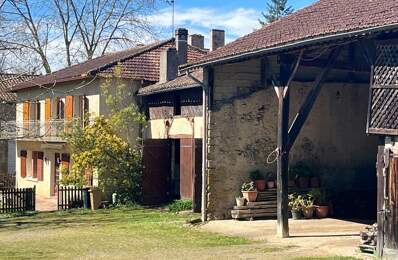 MARCIAC et PLAISANCE proches, VUE PYRENEES depuis cette BELLE MAISON DE FAMILLE 215m2, grandes dépendances , sur 1750m2 de jardin, dans village patrimonial — photo du bien