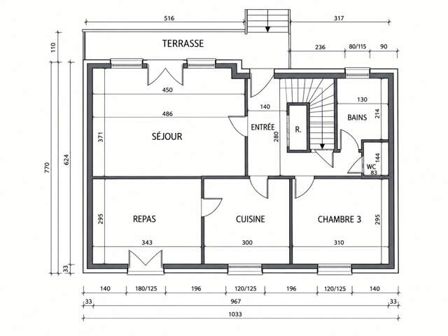 QUARTIER PAVILLIONNAIRE - MAISON FAMILIALE DE 4 CHAMBRES — photo du bien