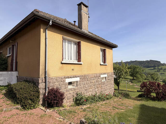 Maison à vendre 3 pièces LA CLAYETTE (71) - 69 m² - 2 chambres - S/SOL COMPLET - terrain 506m² — photo du bien