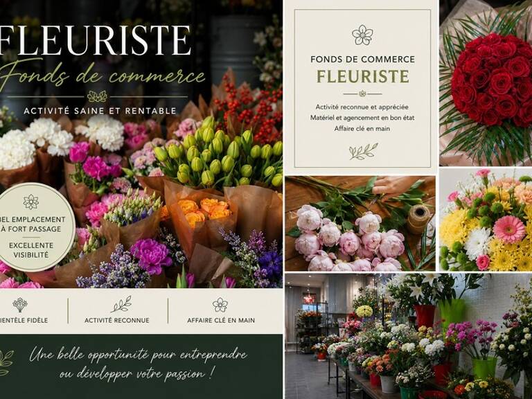 Fonds de commerce FLEURISTE  Emplacement stratégique • Belle opportunité • Une adresse où la passion devient entreprise(13) — photo 1
