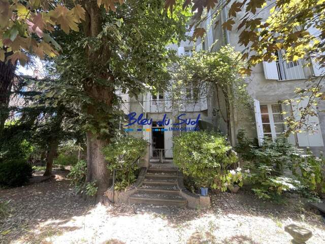 Grande maison de caractère avec terrasse et parc arboré — photo du bien