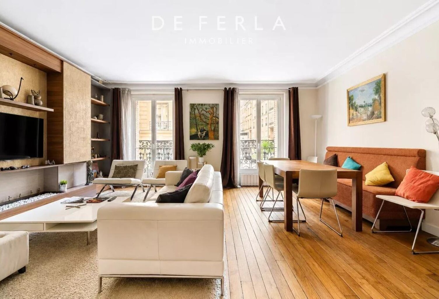 Paris V – Luxembourg / Henri IV : Appartement familial en duplex (5 pièces) — photo 1