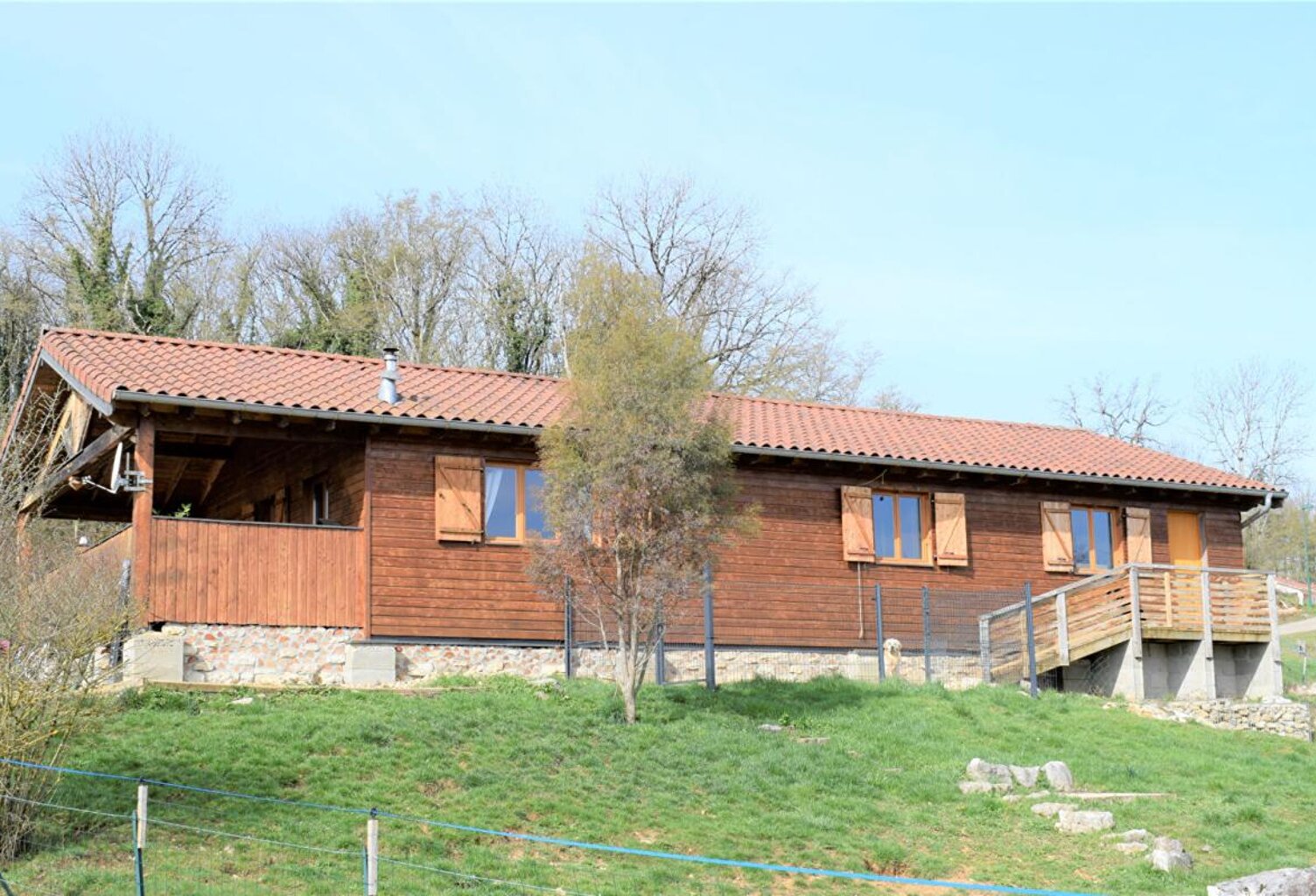 AROMAS - Maison ossature bois  -4 chambres - Vue campagne — photo 1