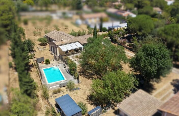MALVES-EN-MINERVOIS - VILLA - PISCINE - 3 CHAMBRES — photo 2