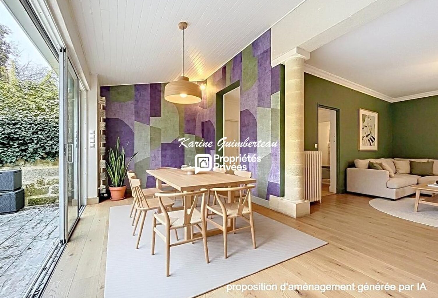 Maison bourgeoise proche Tourny avec jardin et piscine — photo 1