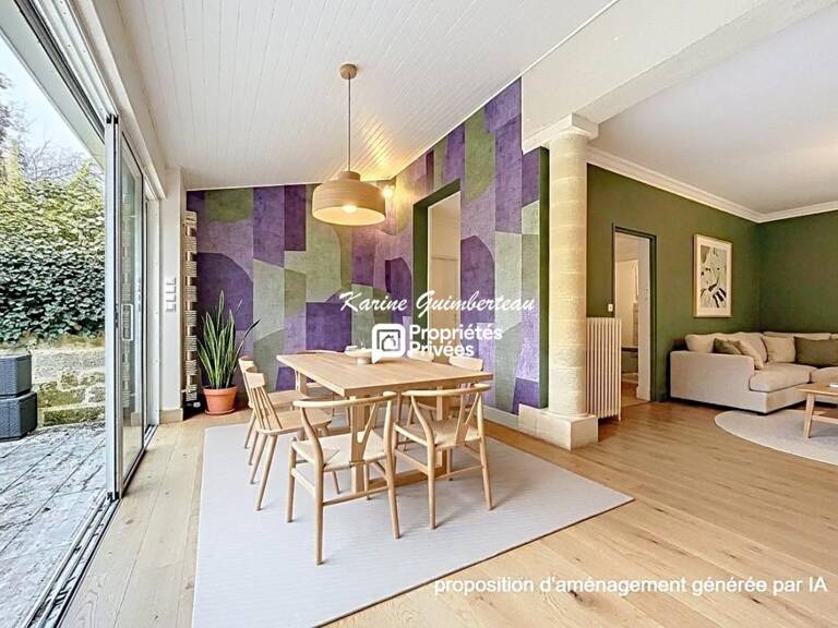Maison bourgeoise proche Tourny avec jardin et piscine — photo 1