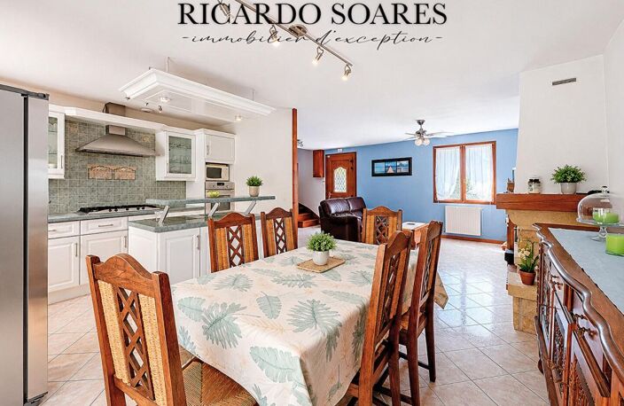 60940 ANGICOURT - MAISON FAMILIALE 149m² / 5 CHAMBRES / VERANDA 40m² / SOUS-SOL TOTAL + GARAGE / TERRAIN 673 m² — photo 5