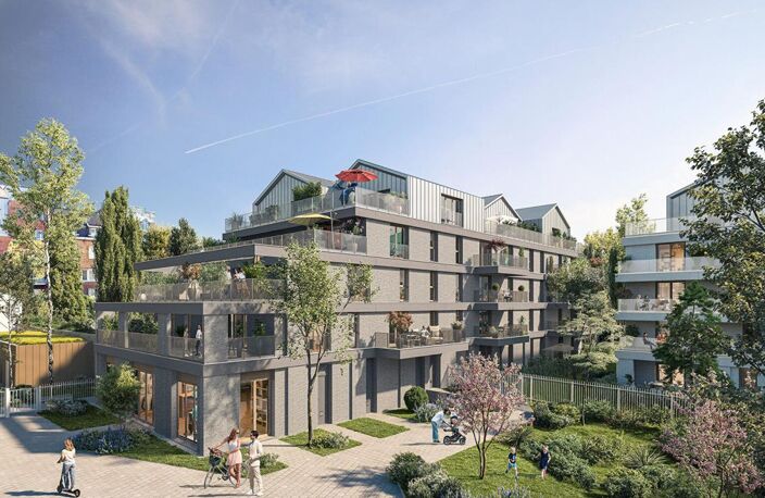 Marcq en Baroeul Appartement RDC  avec jardin — photo 2