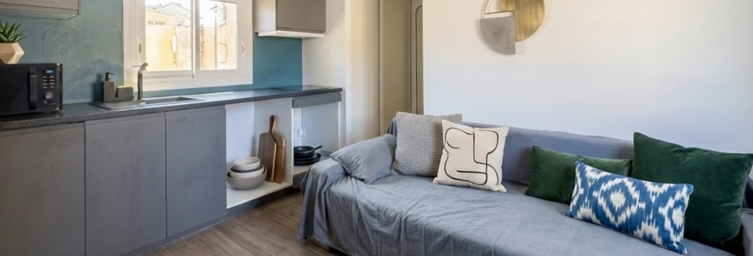 Appartement 1 Pièce 15 m² à vendre à Marseille 6 (13006)