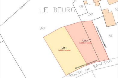 Terrain  49000 €