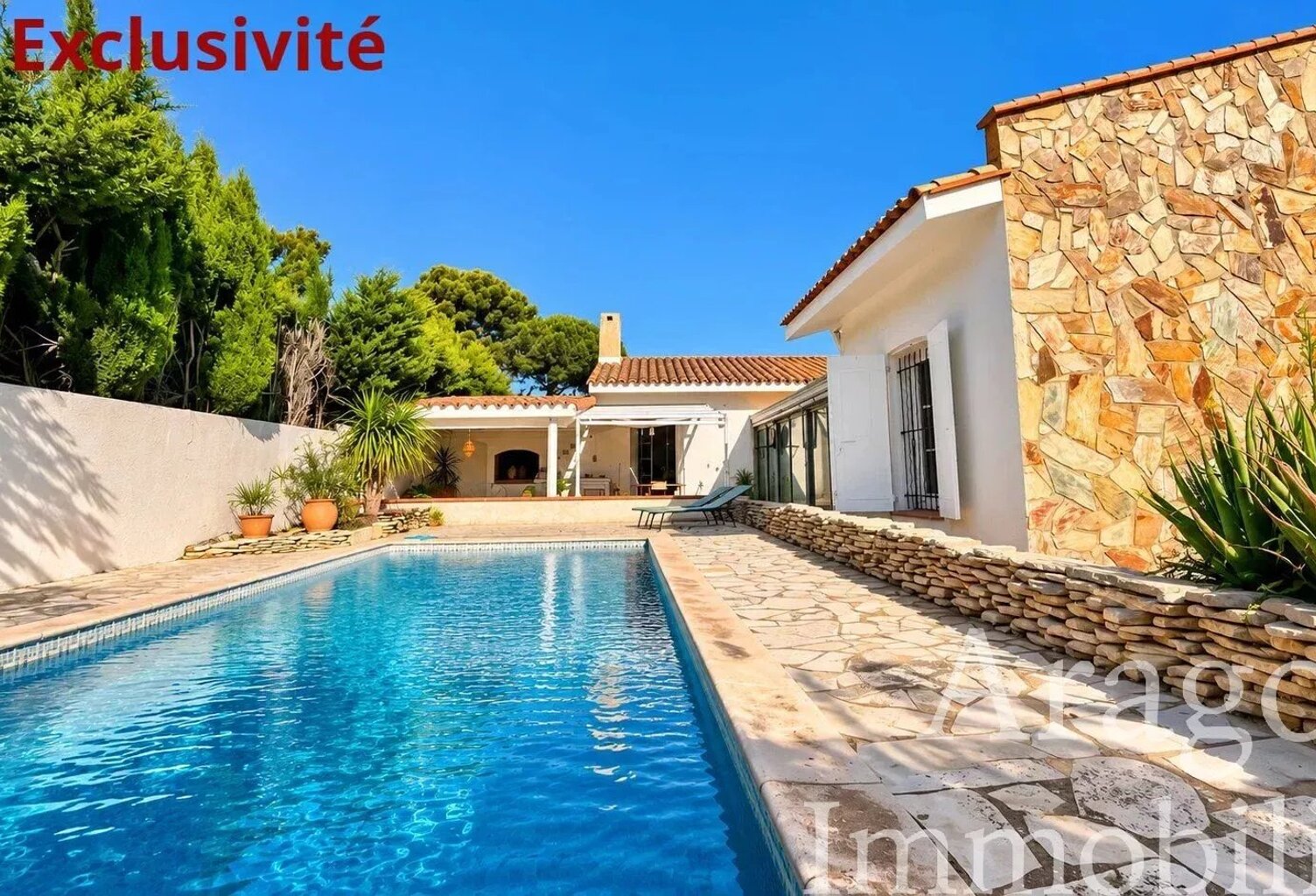 À VENDRE VILLA 4 FACES PLAIN PIED RIVESALTES — photo 1