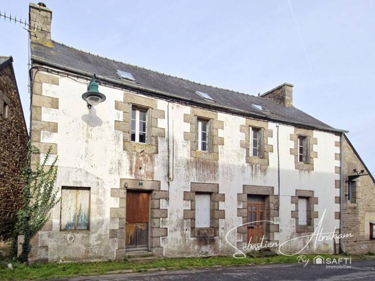 Maison de bourg à rénover  Plufur — photo 1