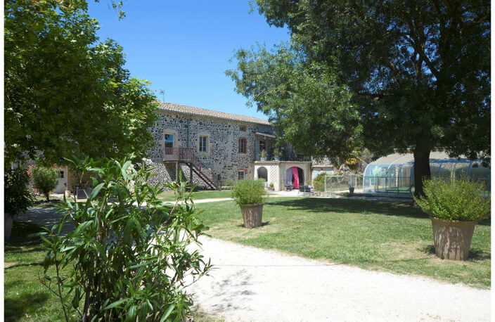 VALLEE DU RHÔNE ARCHECHOISE - DOMAINE DE CARACTERE XIXe - 57 — photo 2